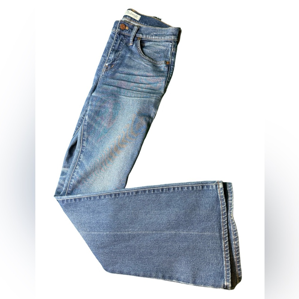 MADEWELL Women's "Flea Market Flare" Blue Jeans